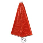 2024 Ruiqi 5kg UAV Fallschirm 1,3 m Fallschirm Landing Umbrella für Skywalker X5 X5 Pro 1680mm RC Flugzeug